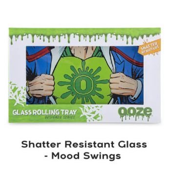 Ooze Rolling Tray - Shatter Resistant Glass