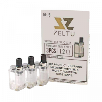 ZELTU X Replacement Pods - 3pc